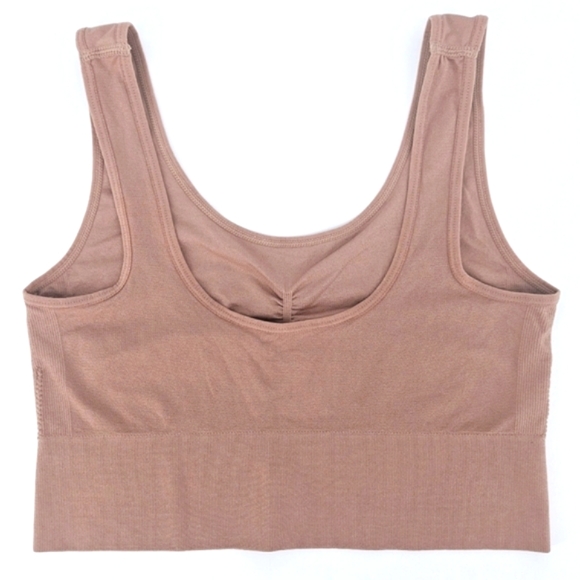 Danskin Intimates Womens Fleshy Pink Yoga Sports Sleep Bra in Sz1X - Picture 5 of 7